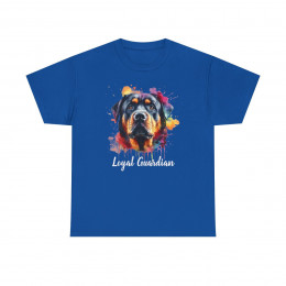 Rottweiler - "Loyal Guardian" t-shirt Unisex Heavy Cotton Tee